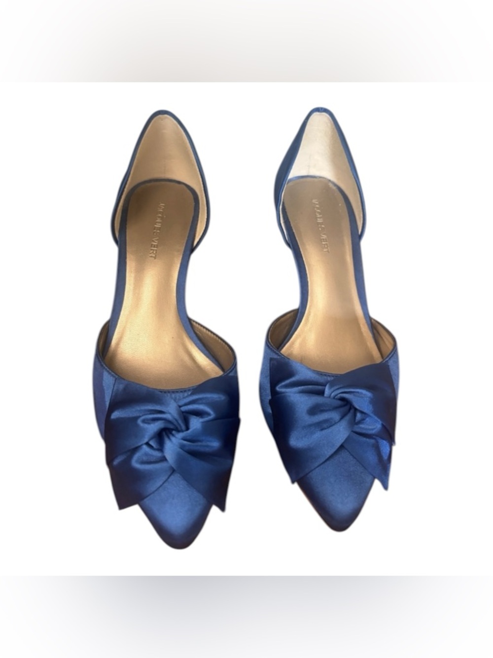 Mid Satin Heel with Bow